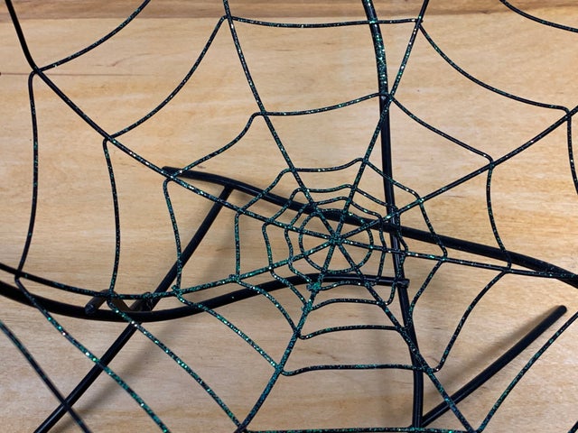Wire Spider Web Bowl